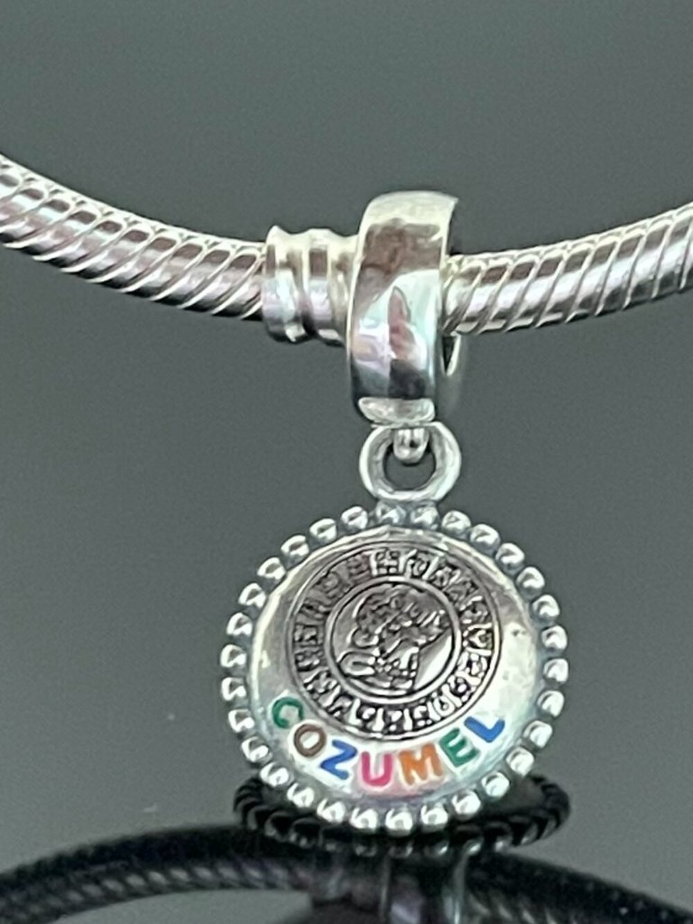 Original Pandora Cozumel Caribbean Island Exclusive Dangle Charm